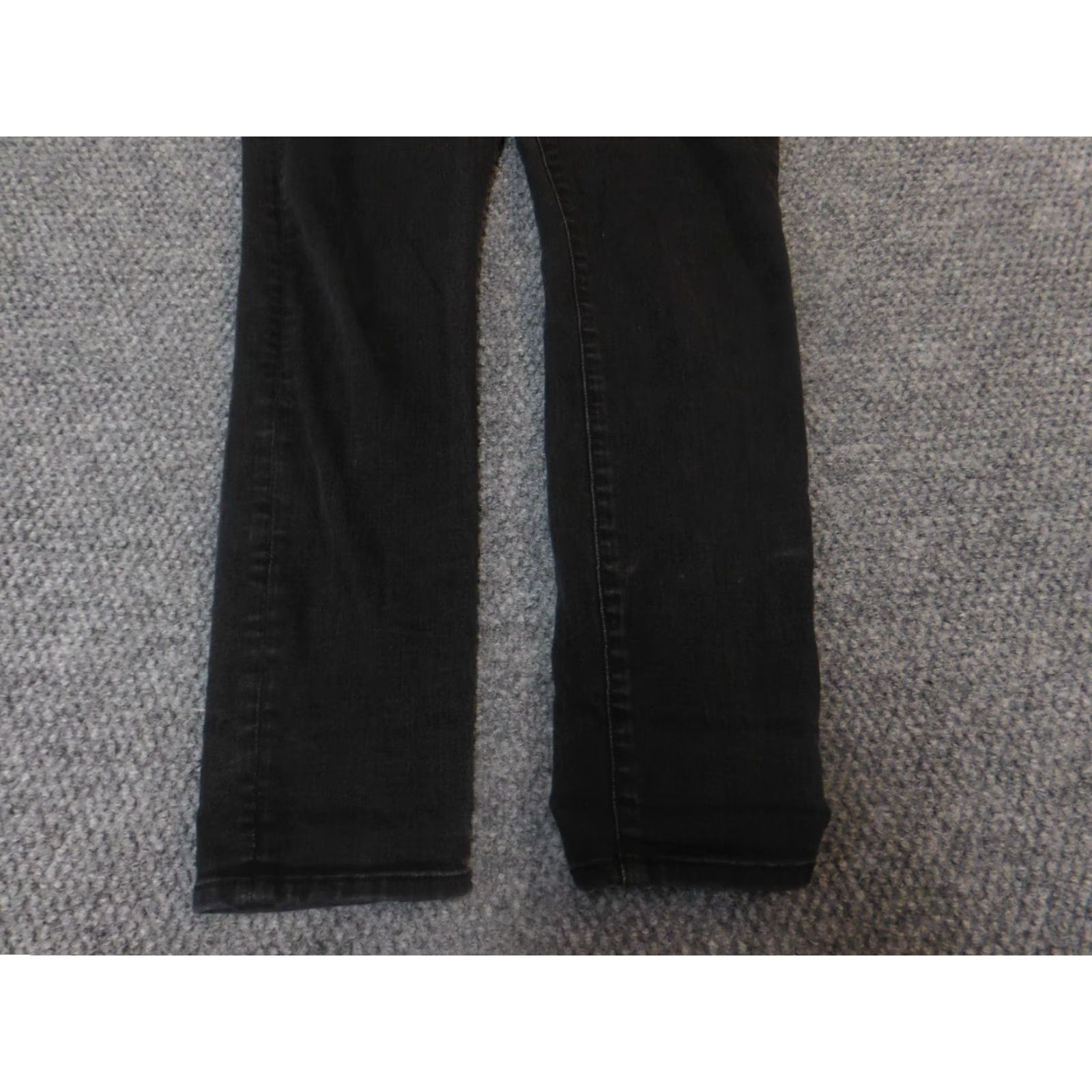 Abercrombie & Fitch Abercrombie & Fitch Jeans Women 26 Straight Ankle Harper Black Denim Stretch Pockets Zip 27in Inseam Regular Size Type Womens Designer - 1 Size 26" / US 2 / IT 38 - 7 Thumbnail