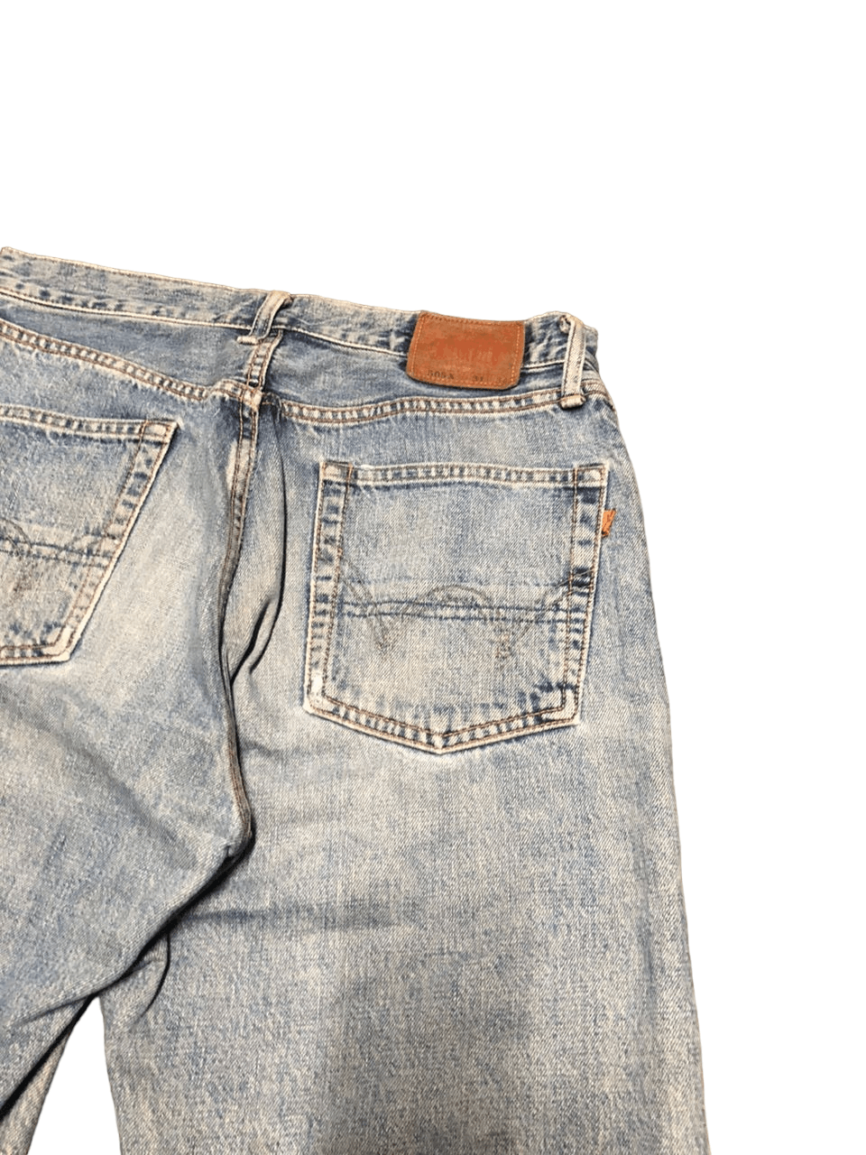 Edwin Vintage EDWIN 505x Selvegde Orange Tag Distressed Size US 31 - 11 Thumbnail