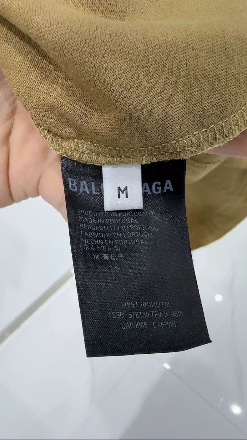 Balenciaga Balenciaga Wheat Ear BB Khaki Short Sleeve Size US M / EU 48-50 / 2 - 5 Thumbnail
