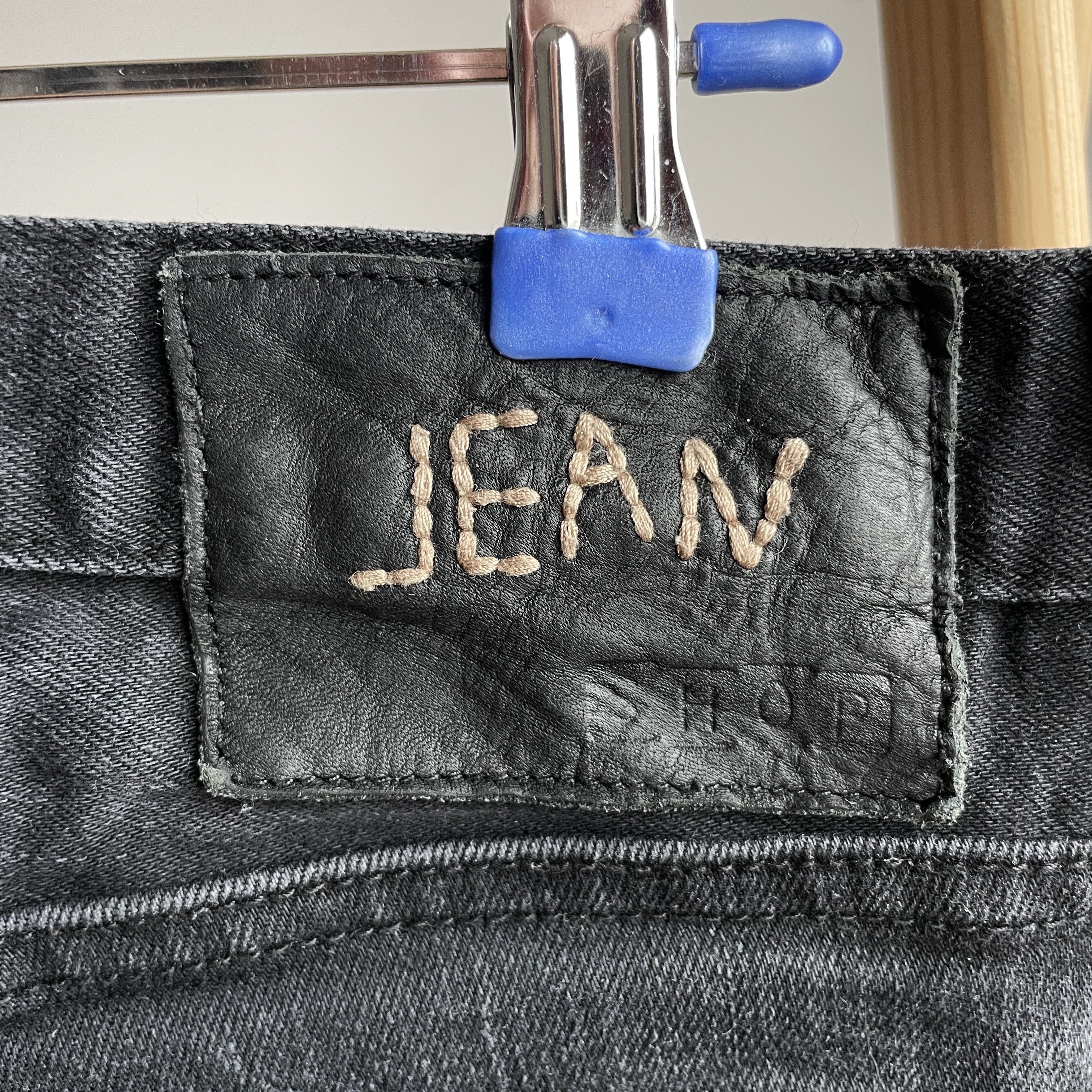 Jean Shop Jean Shop Jim Stretch Slim Washed Black Selvedge Denim Size US 32 / EU 48 - 11 Thumbnail