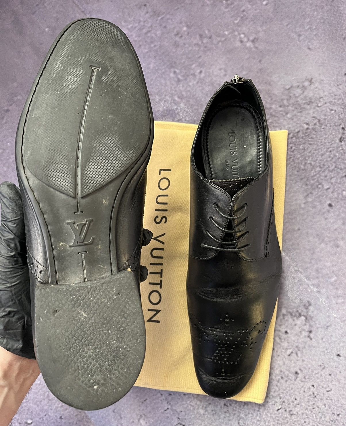 Louis Vuitton Louis Vuitton Derby Shoes Size US 8.5 / EU 41-42 - 4 Thumbnail