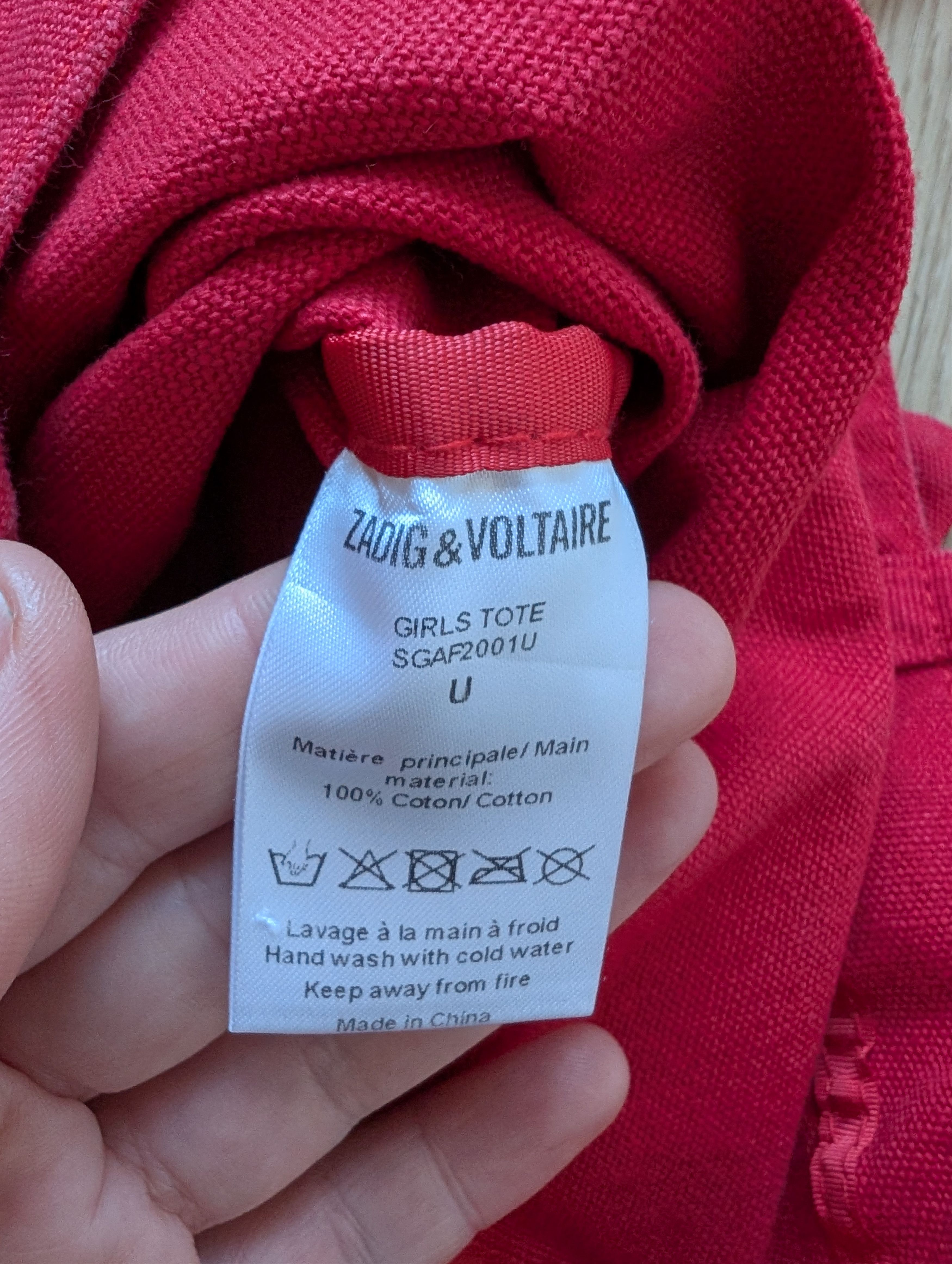 Zadig & Voltaire Tote Bag: Girls Can Do Anything Size ONE SIZE - 9 Thumbnail