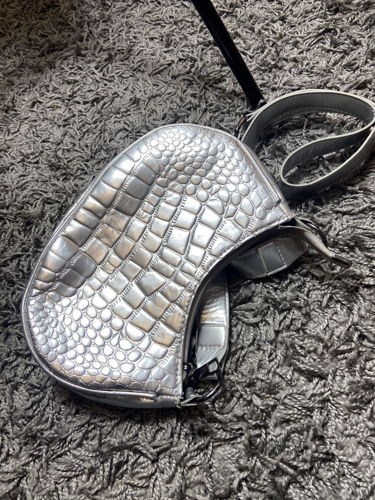 Designer × Japanese Brand × Vintage VINTAGE 90s LEATHER PUNK STYLE AVANT GARDE WOMENS BAG Size ONE SIZE - 4 Thumbnail