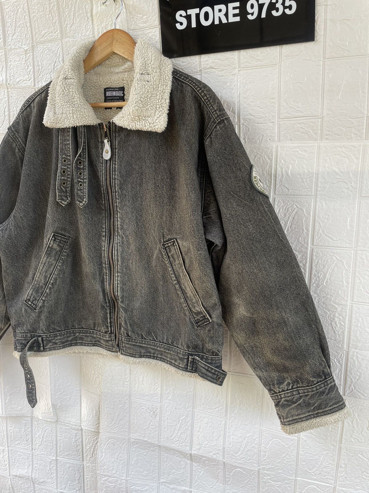 Japanese Brand Japanese Brand Modenrn Basic Denim Jacket Size US M / EU 48-50 / 2 - 3 Thumbnail