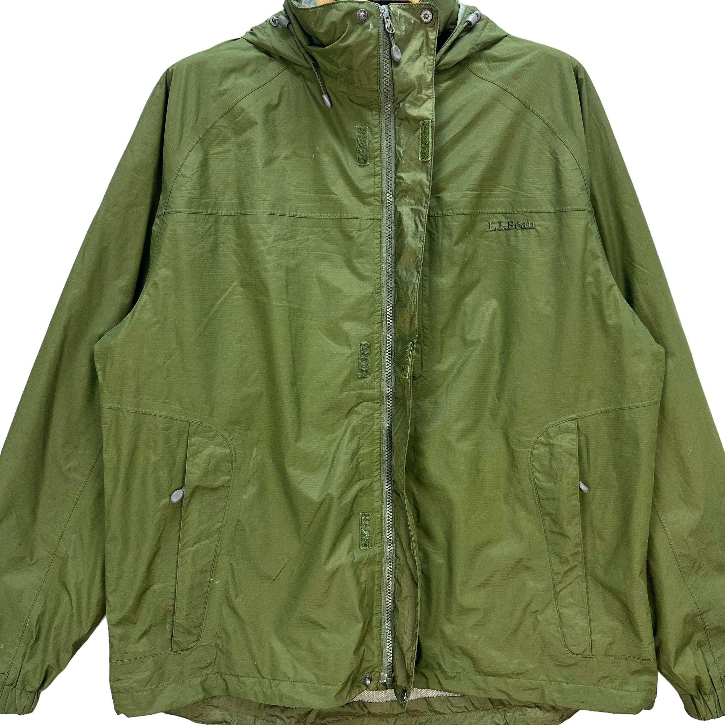 L.L. Bean LL BEAN GORETEX GREEN JACKET #7471-148 Size US L / EU 52-54 / 3 - 9 Thumbnail