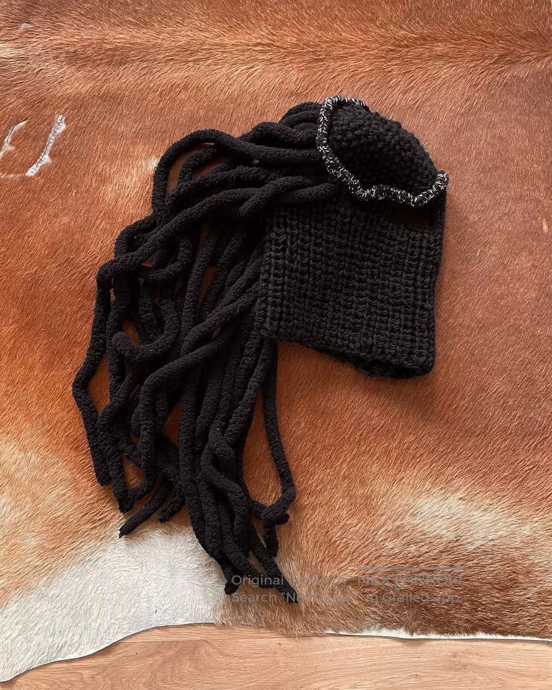 Vintage Vintage Balaclava Functional Mask Hat. Size ONE SIZE - 2 Thumbnail