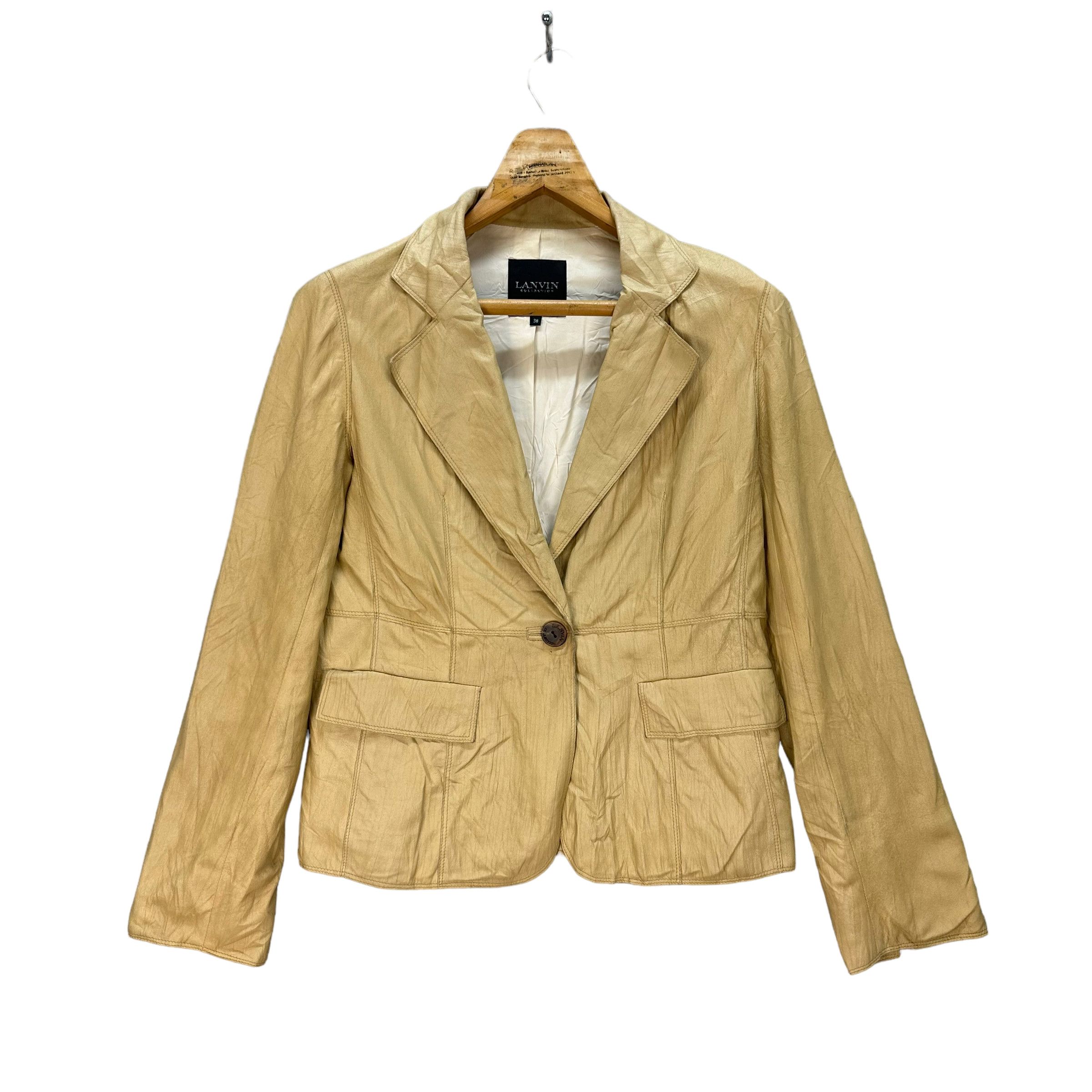 Lanvin LANVIN CASUAL JACKET / BLAZERS #8295-002 Size S / US 4 / IT 40 - 1 Thumbnail
