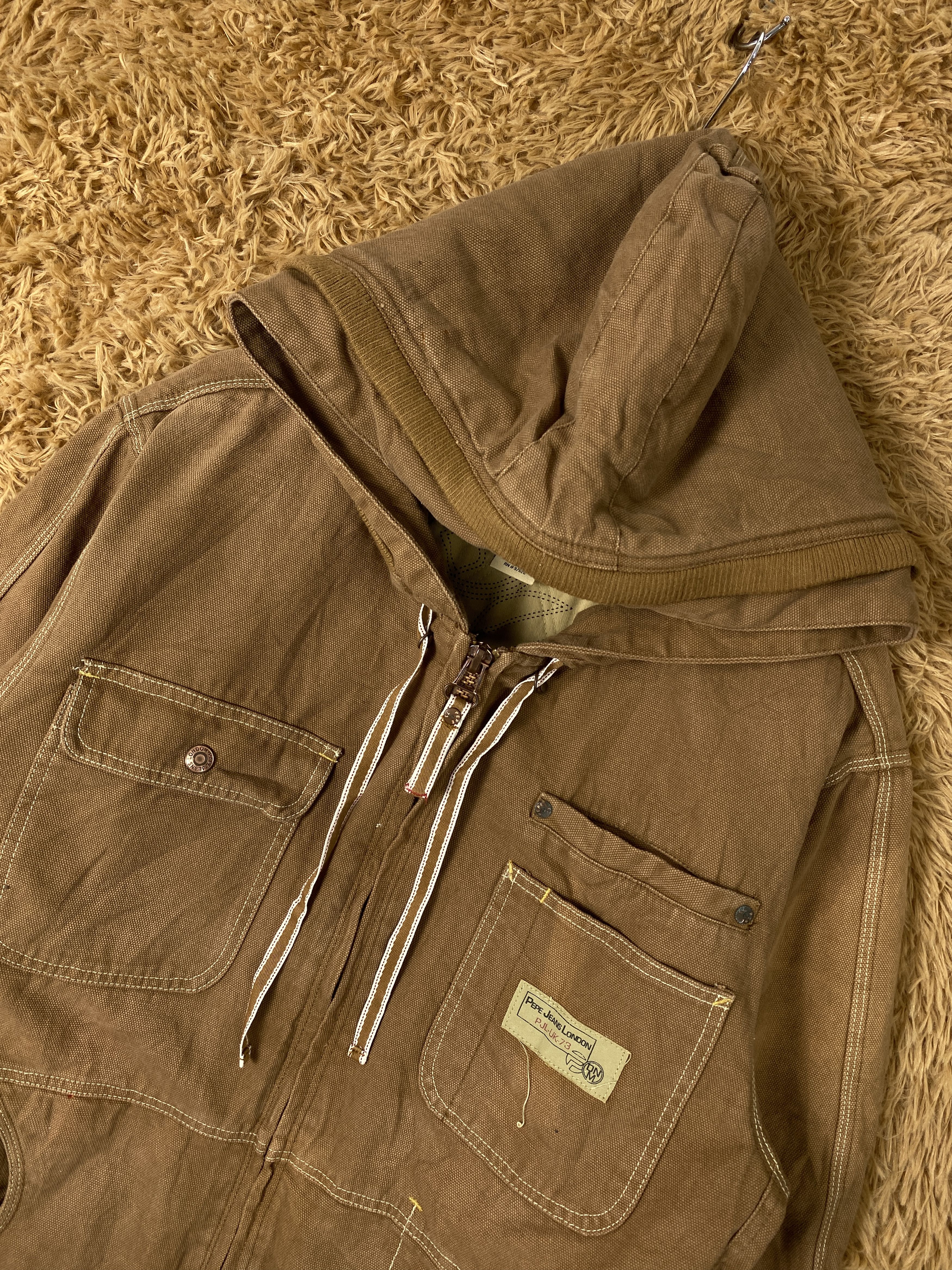 Pepe Jeans Vintage Pepe Jeans London Hoodie Jacket J2170 Size US L / EU 52-54 / 3 - 2 Thumbnail