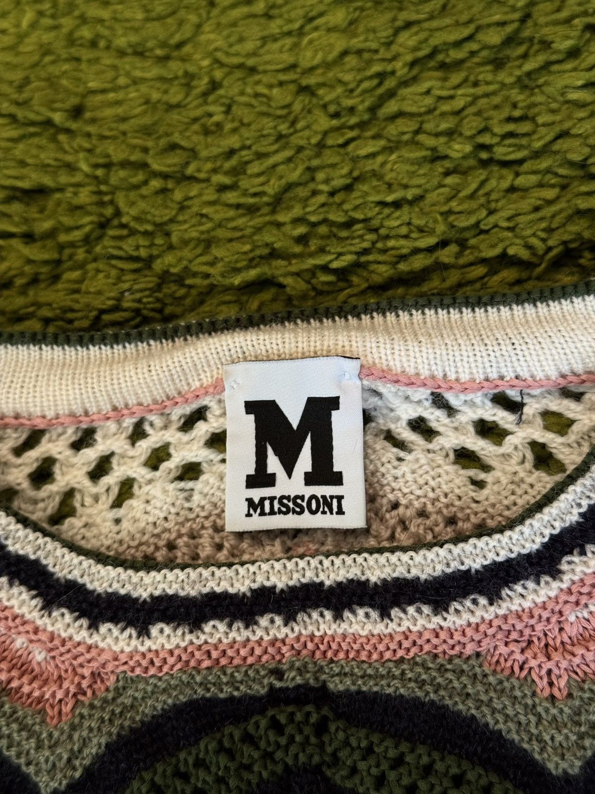 Missoni Missoni coloured zig zag pattern mohair wool blend sweater Size XS / US 0-2 / IT 36-38 - 4 Thumbnail