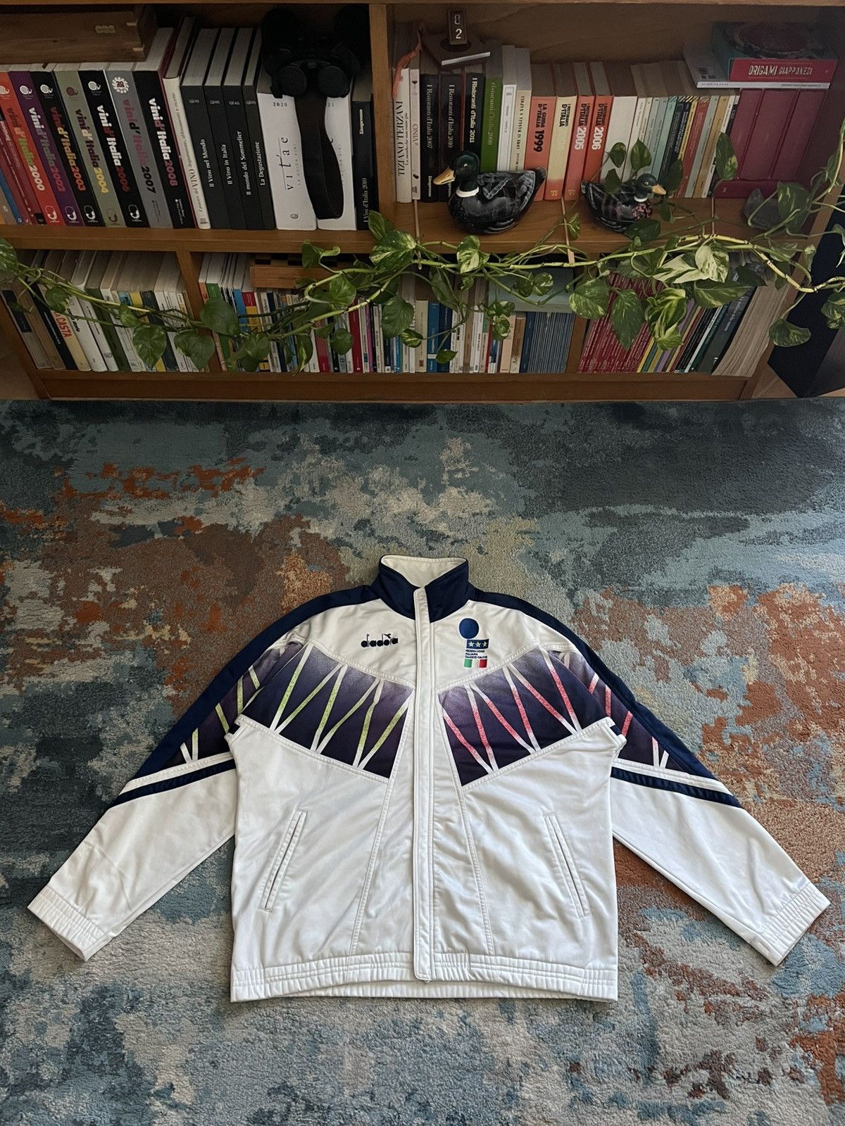 Diadora Italy Vintage 1990s Track Jacket