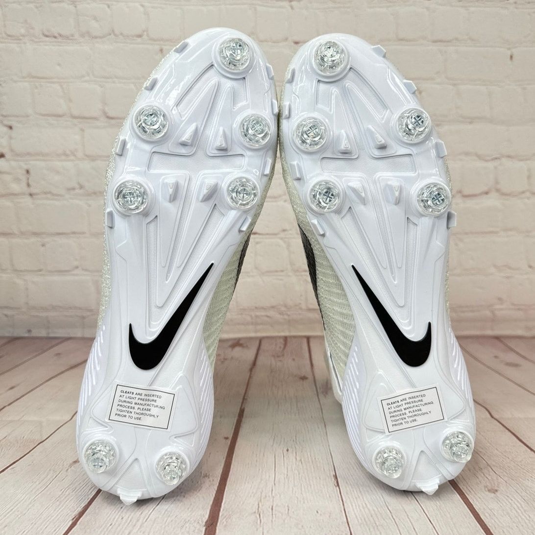 Nike Nike Alpha Menace Elite 2 Flyknit White Football Cleats Size US 11 / EU 44 - 10 Thumbnail