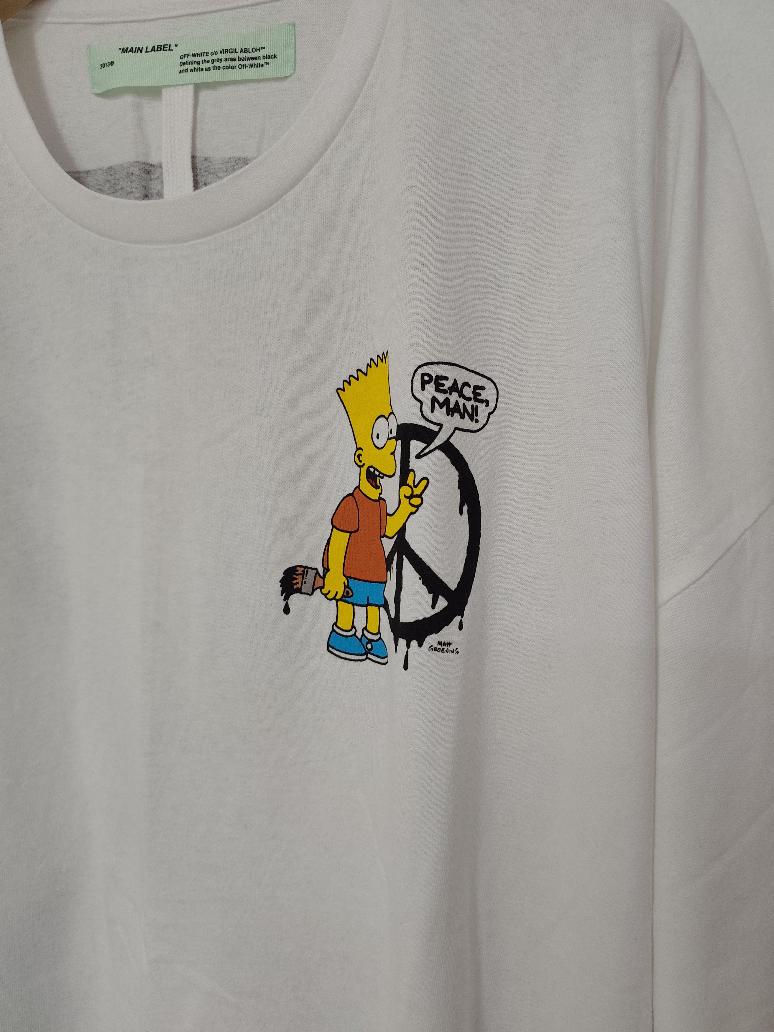 Off-White Off-White Bart Peace Size US M / EU 48-50 / 2 - 2 Thumbnail
