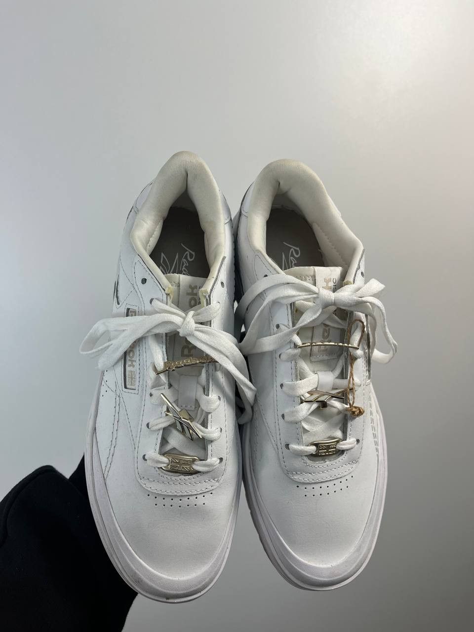 Reebok Reebok Classic Leather Platform Sneakers White Women Size 38 Size US 5.5 / EU 38 - 4 Thumbnail