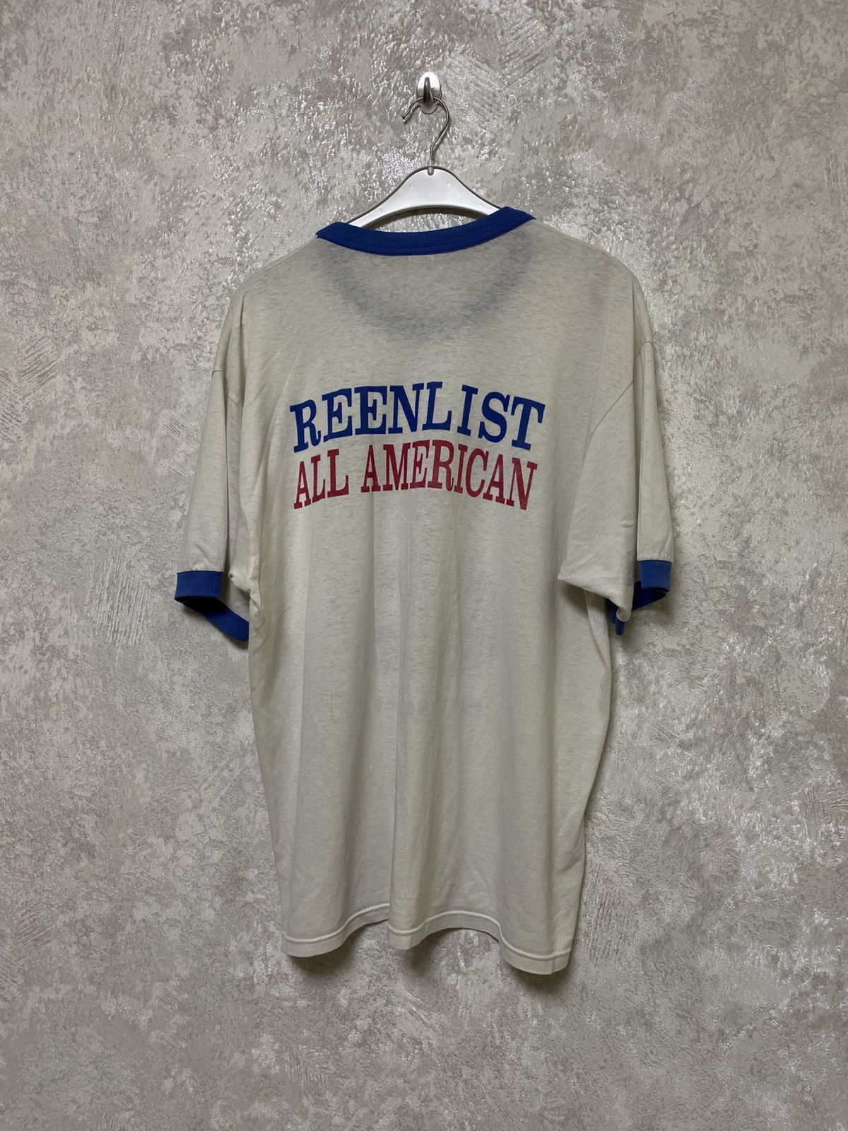 Other 82D Airborne Division Reenlist All American 80s t-shirt Size US XL / EU 56 / 4 - 5 Thumbnail