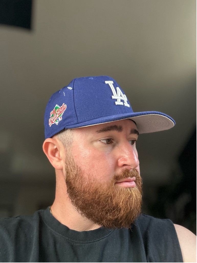 New Era Men's New Era Los Angeles Dodgers SnapBack, Blue Size ONE SIZE - 7 Thumbnail