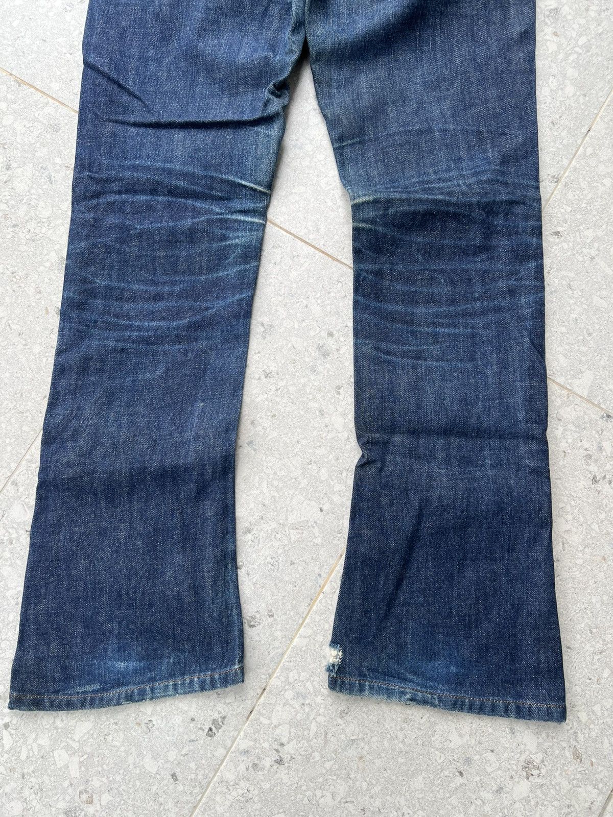Hysteric Glamour × Indigo Hysteric Glamour bottom flared denim Size 30" / US 8 / IT 44 - 12 Thumbnail