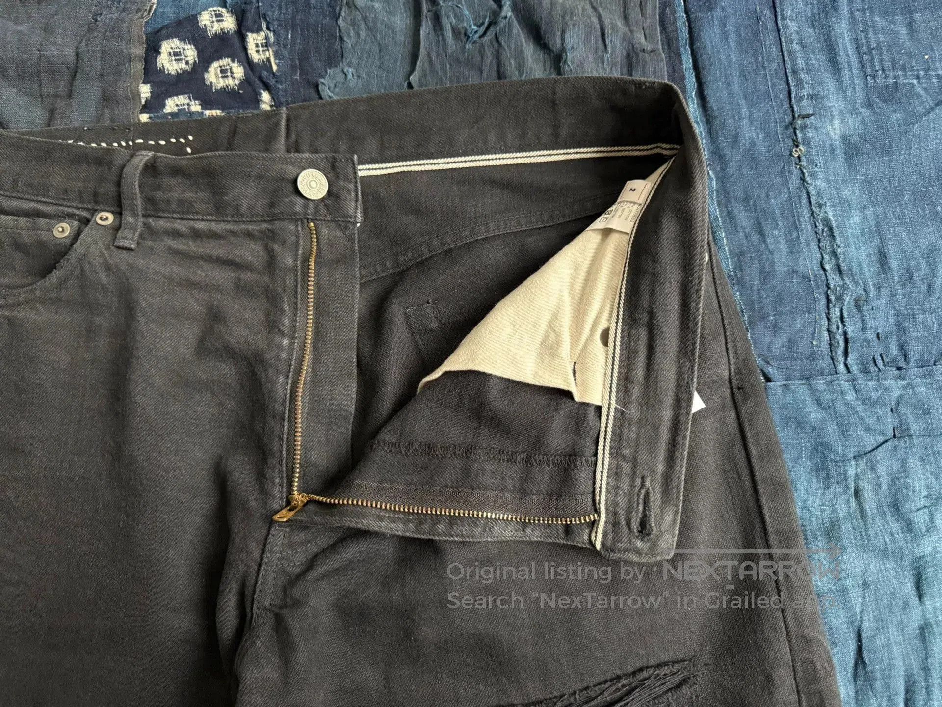 Visvim visvim journeyman pants black denim style. Size US 44 / EU 60 - 6 Thumbnail