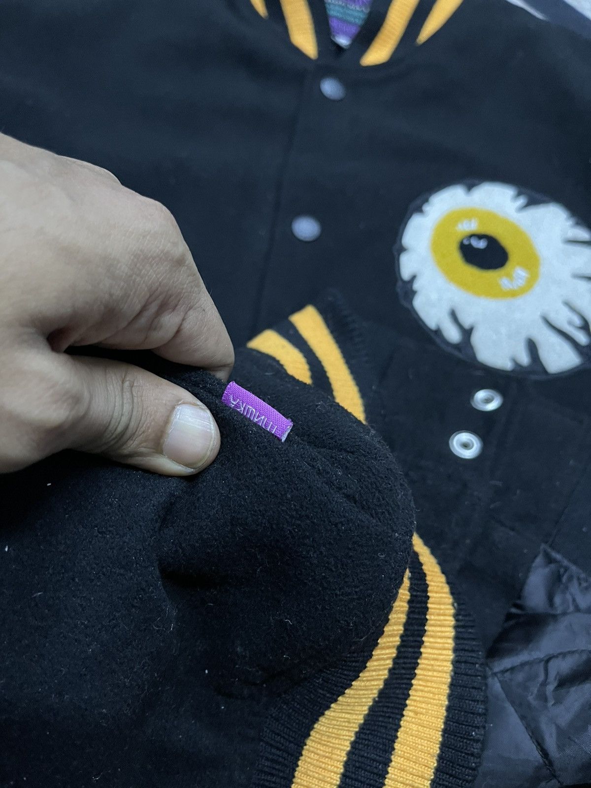 Mishka 2000s MISHKA 10th EDITION VARSITY RARE DESIGN Size US M / EU 48-50 / 2 - 13 Thumbnail