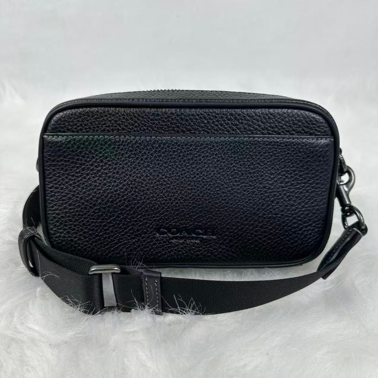 Coach Coach Men's Jayden Crossbody Bag In Leather/Gunmetal/Black Size ONE SIZE - 2 Thumbnail