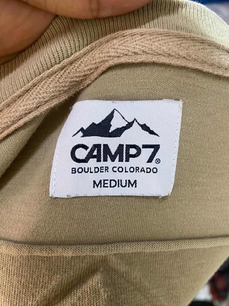 Other Camp7 boulder Colorado embroidered baggy tshirt Size US L / EU 52-54 / 3 - 5 Thumbnail