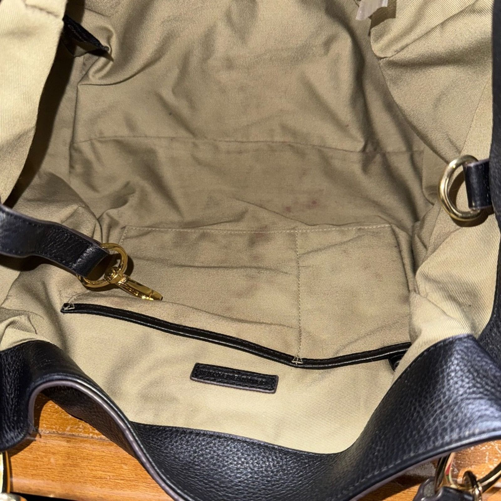 NBDN Nobrandedon G.I.L.I black leather slouch handbag Size ONE SIZE - 11 Thumbnail