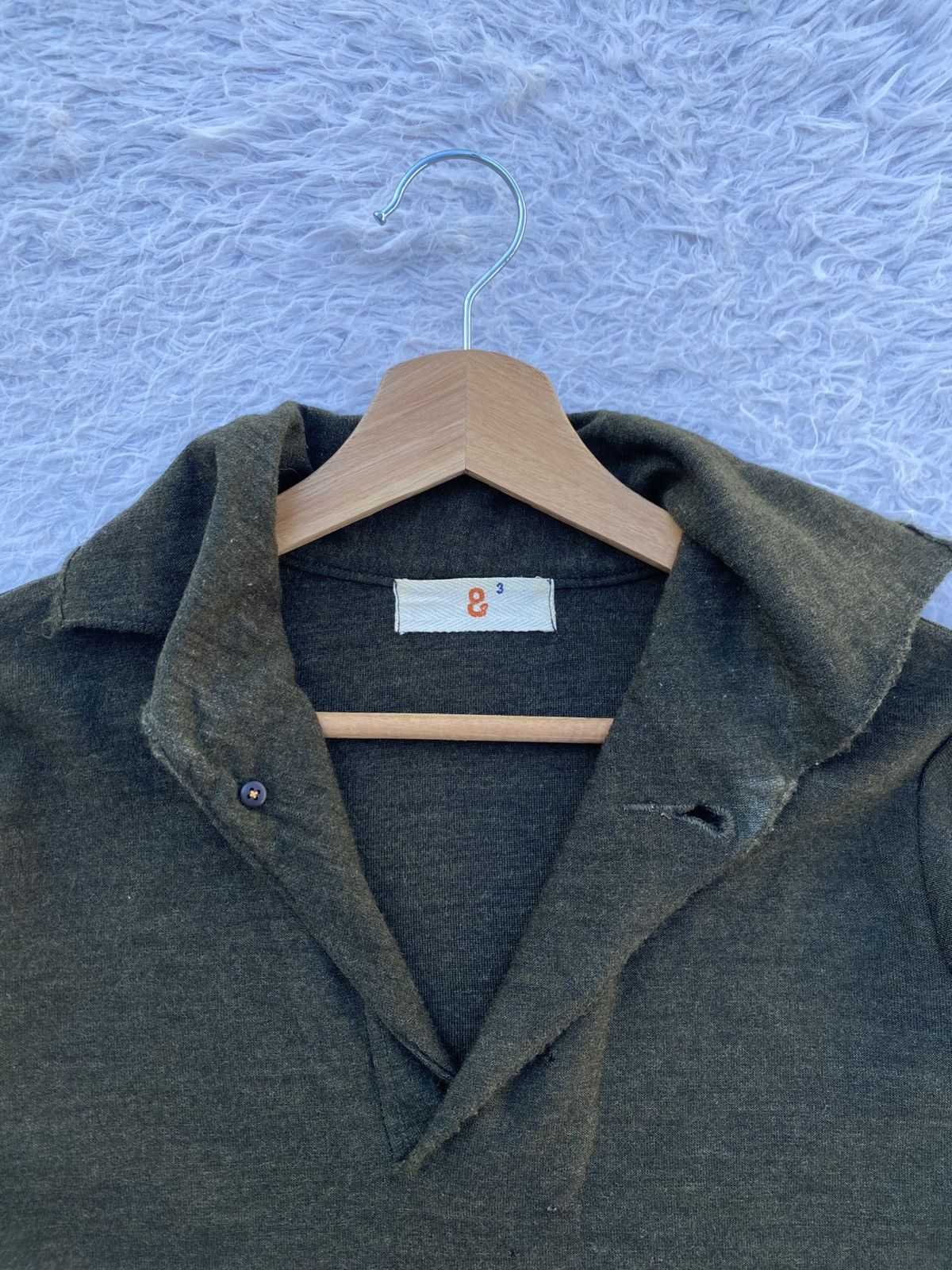45rpm Rare Vintage 45rpm Japanese Brand Longsleeve Polo Tshirt Size S / US 4 / IT 40 - 10 Thumbnail