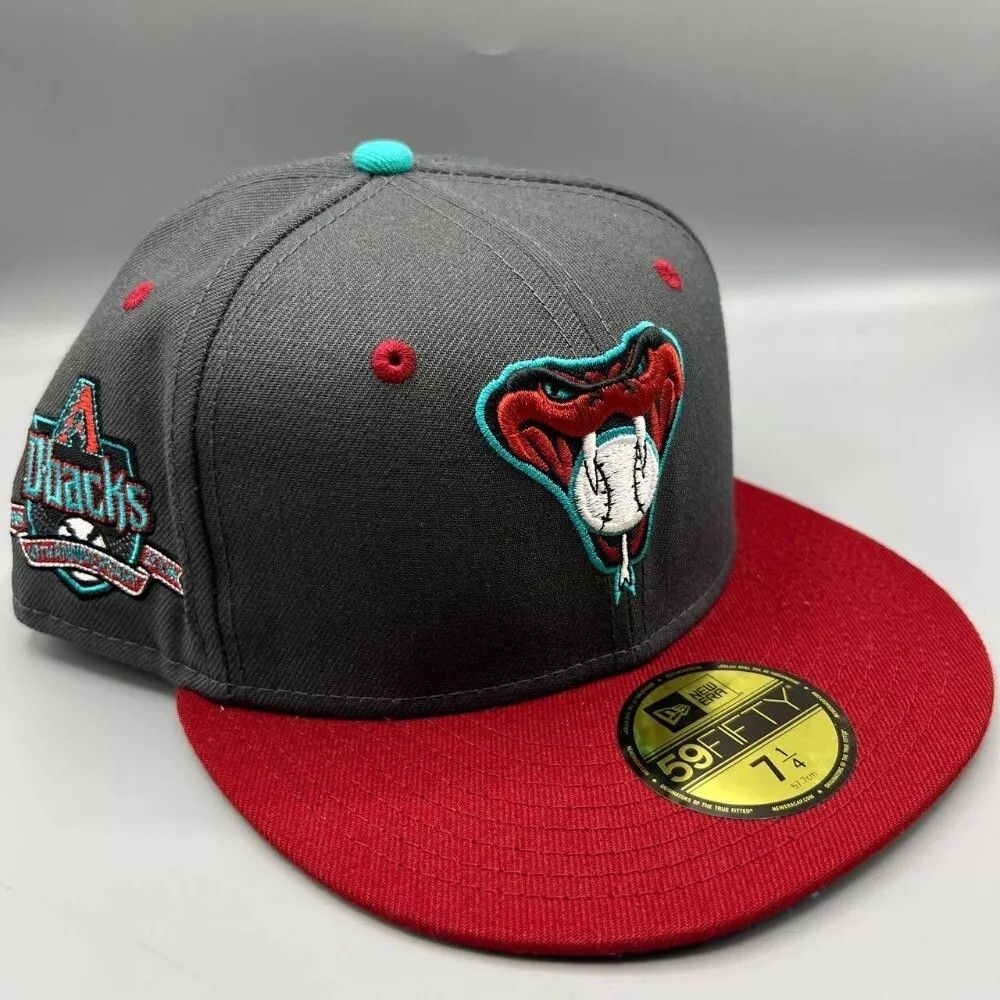 New Era Arizona Diamondbacks Hat Men 7 1/4 59Fifty New Era Fitted Size ONE SIZE - 1 Thumbnail