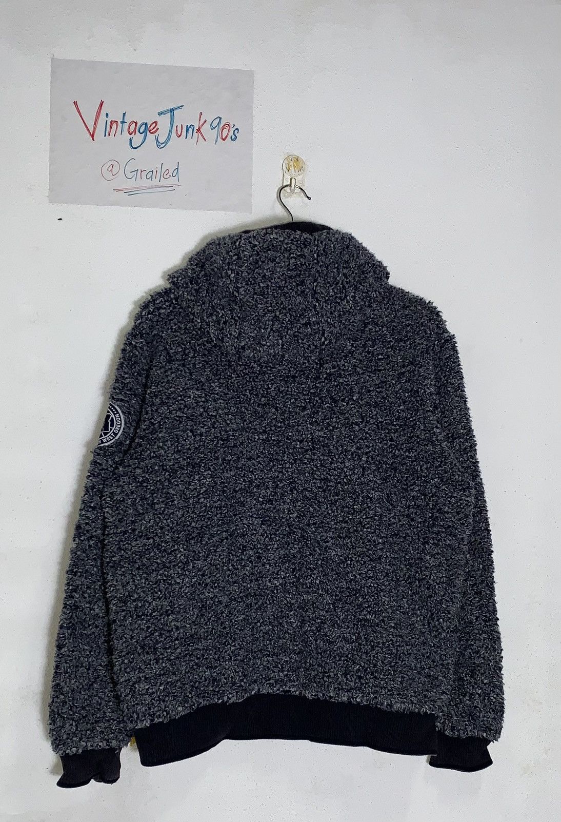 Japanese Brand ELKEK Fleece Hoodie Size US L / EU 52-54 / 3 - 10 Thumbnail