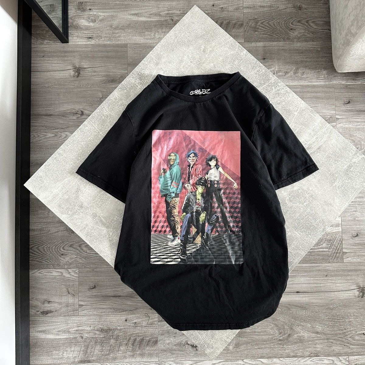 Band Tees Vintage 00s Gorillaz hype tee y2k muscic band rare merch og Size US L / EU 52-54 / 3 - 1 Thumbnail