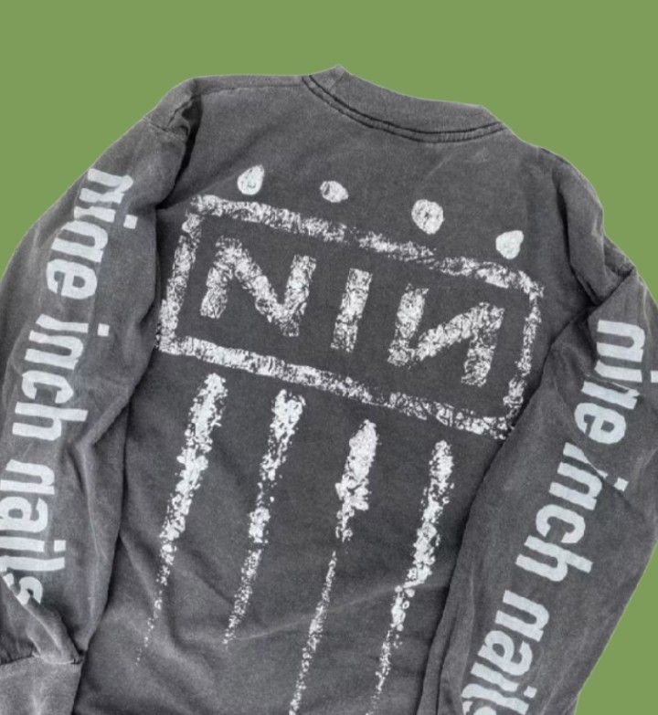 FOR OTHERS Fansmade Nine Inch Nails The Downwrad Spiral Faded Shirt Size US L / EU 52-54 / 3 - 4 Thumbnail