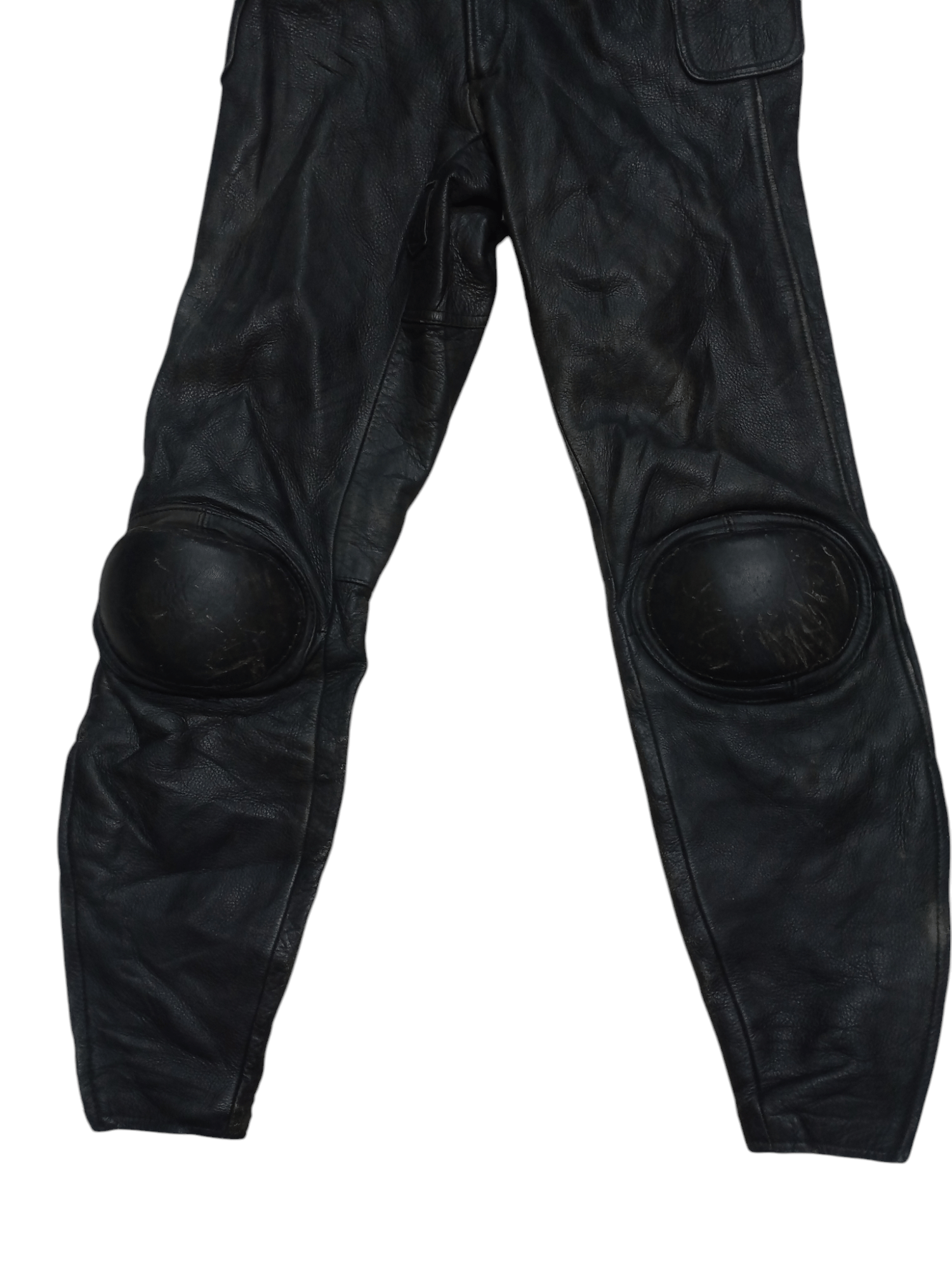 Kadoya Vintage 90s Kadoya Leather Biker Padded Pants Size US 29 - 4 Thumbnail