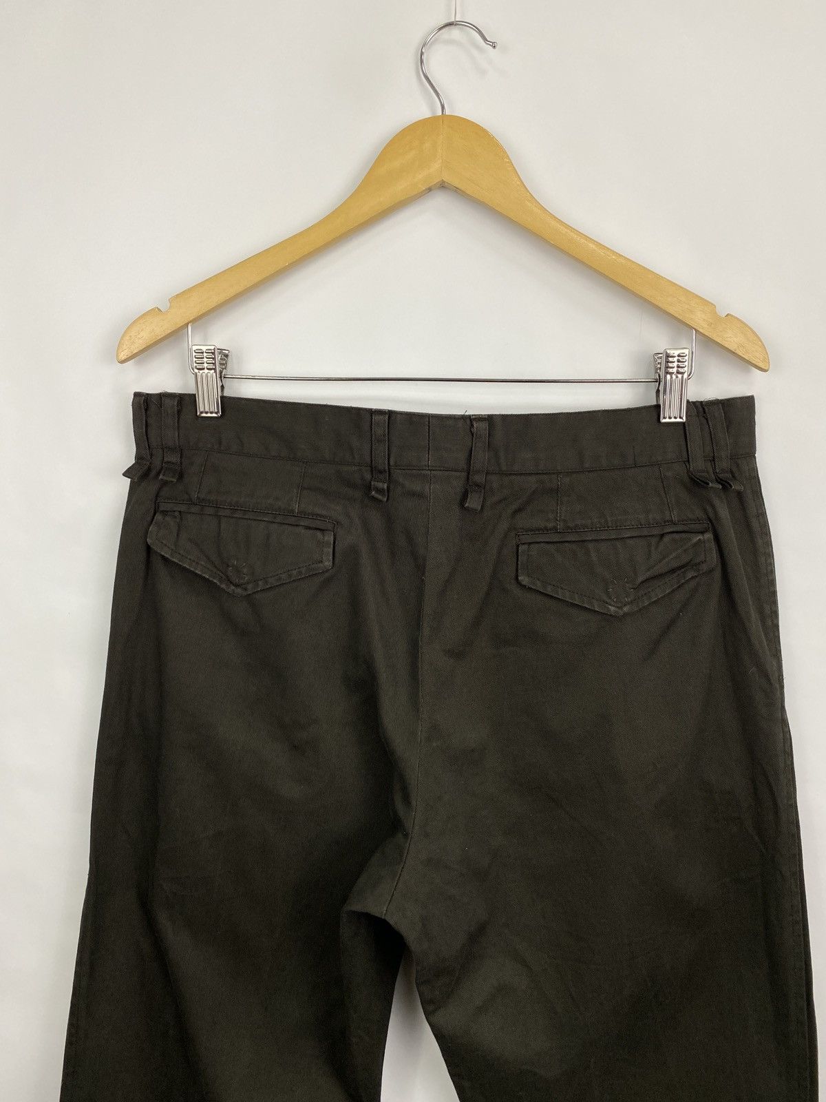 Dolce & Gabbana 🇺🇸 Vintage 90s Dolce Gabbana Classic Brown Pants Rare Retro Size US 36 / EU 52 - 11 Thumbnail