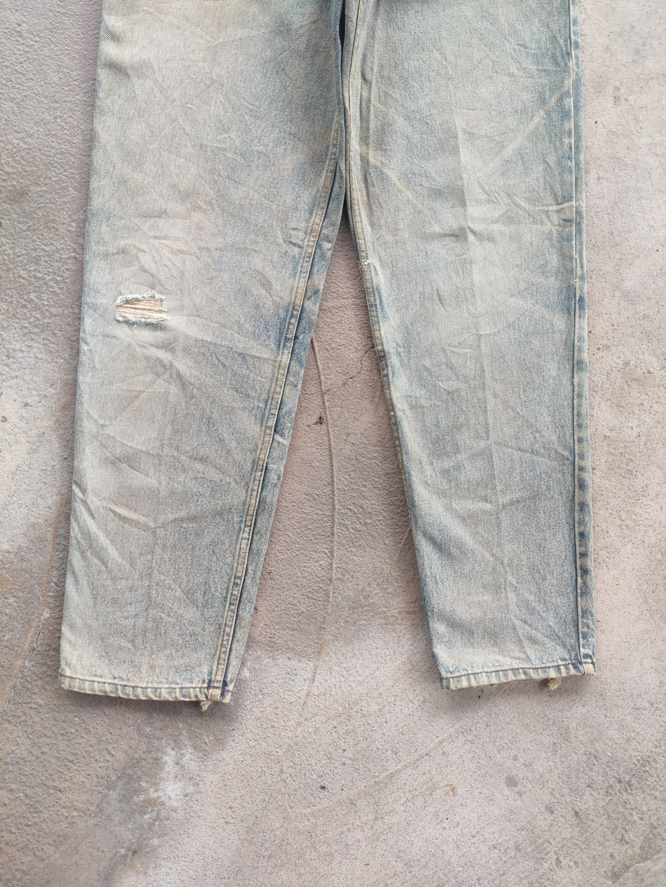 Japanese Brand Vintage Japanese Jean Rusty Distressed Faded Denim Size US 34 / EU 50 - 4 Thumbnail