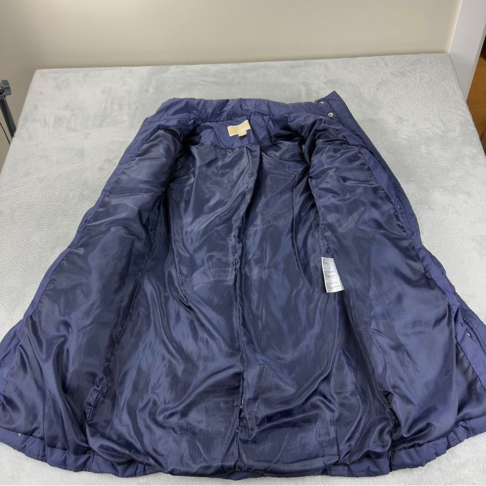 Michael Kors Michael Michael Kors Women's Size XS Purple Long Puffer Jac Size XS / US 0-2 / IT 36-38 - 3 Thumbnail