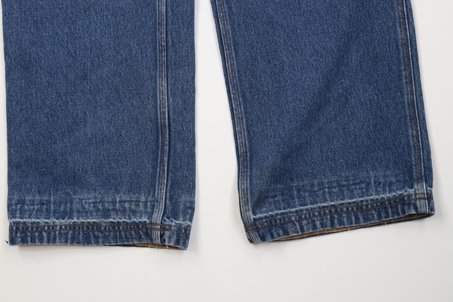 Duluth Trading Company Duluth Trading Co Gusseted Wide Leg Denim Jeans Blue Size US 38 / EU 54 - 4 Thumbnail
