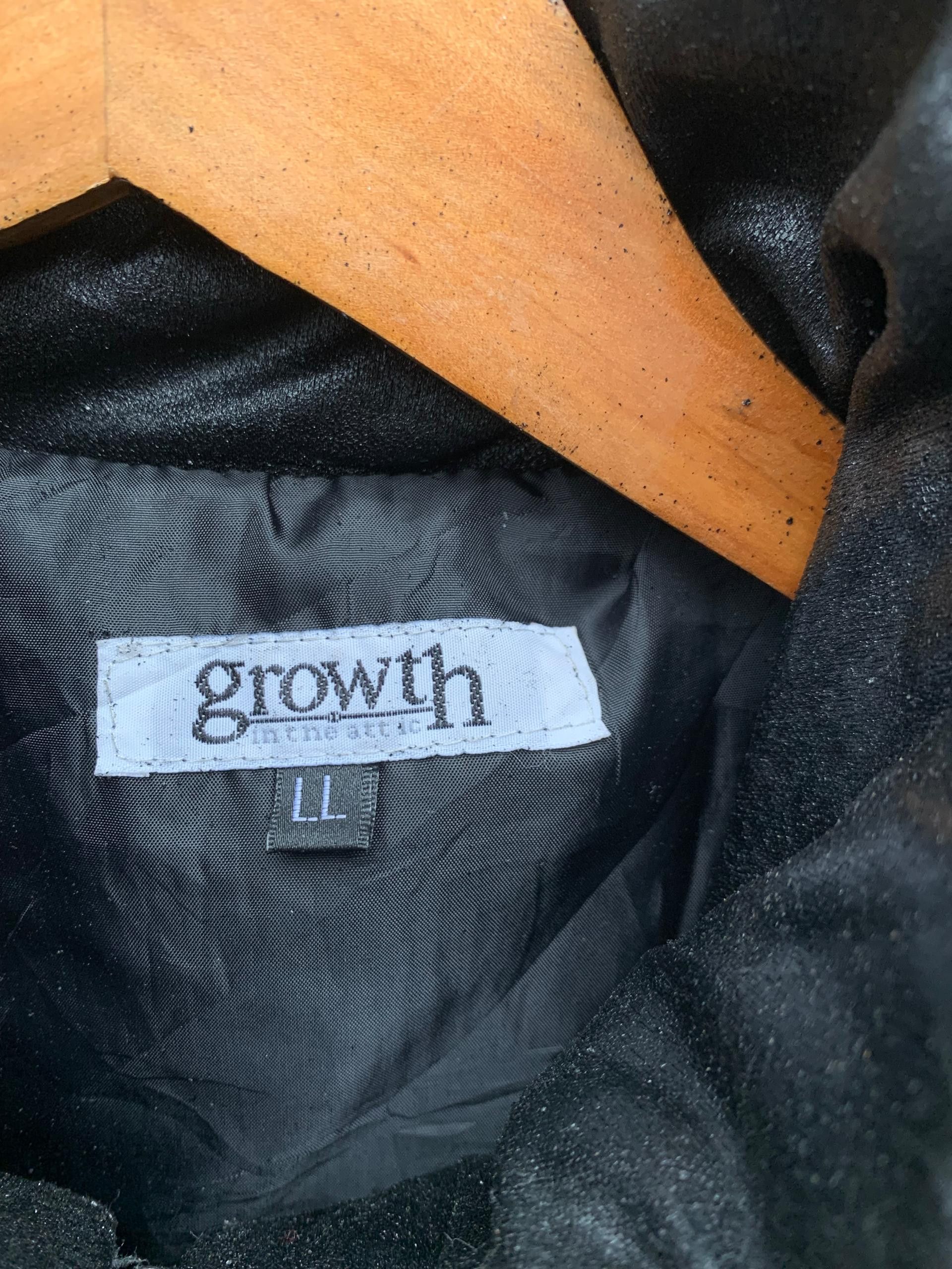 In The Attic Vintage Growth By In The Attic Puffer Hoodie Jacket Size US L / EU 52-54 / 3 - 7 Thumbnail