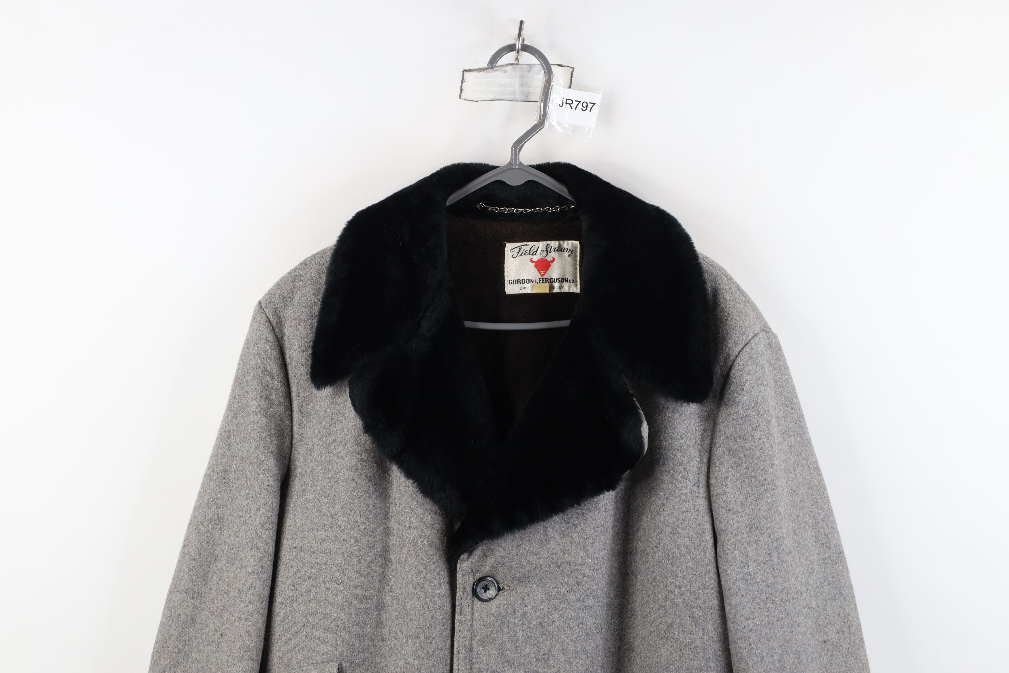 Vintage Vintage 70s Streetwear Wool Rancher Jacket Coat Gray USA Size US L / EU 52-54 / 3 - 2 Thumbnail