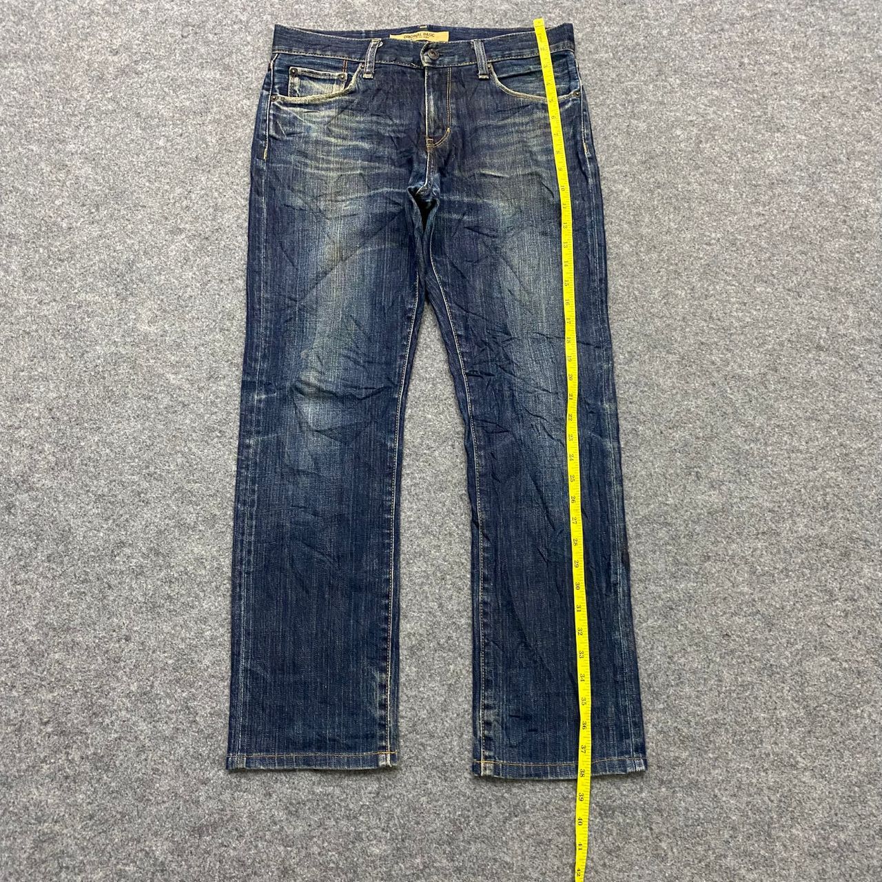 Uniqlo 💥Best Offer💥Vintage 90s Uniqlo Distressed Denim Size US 32 / EU 48 - 3 Thumbnail