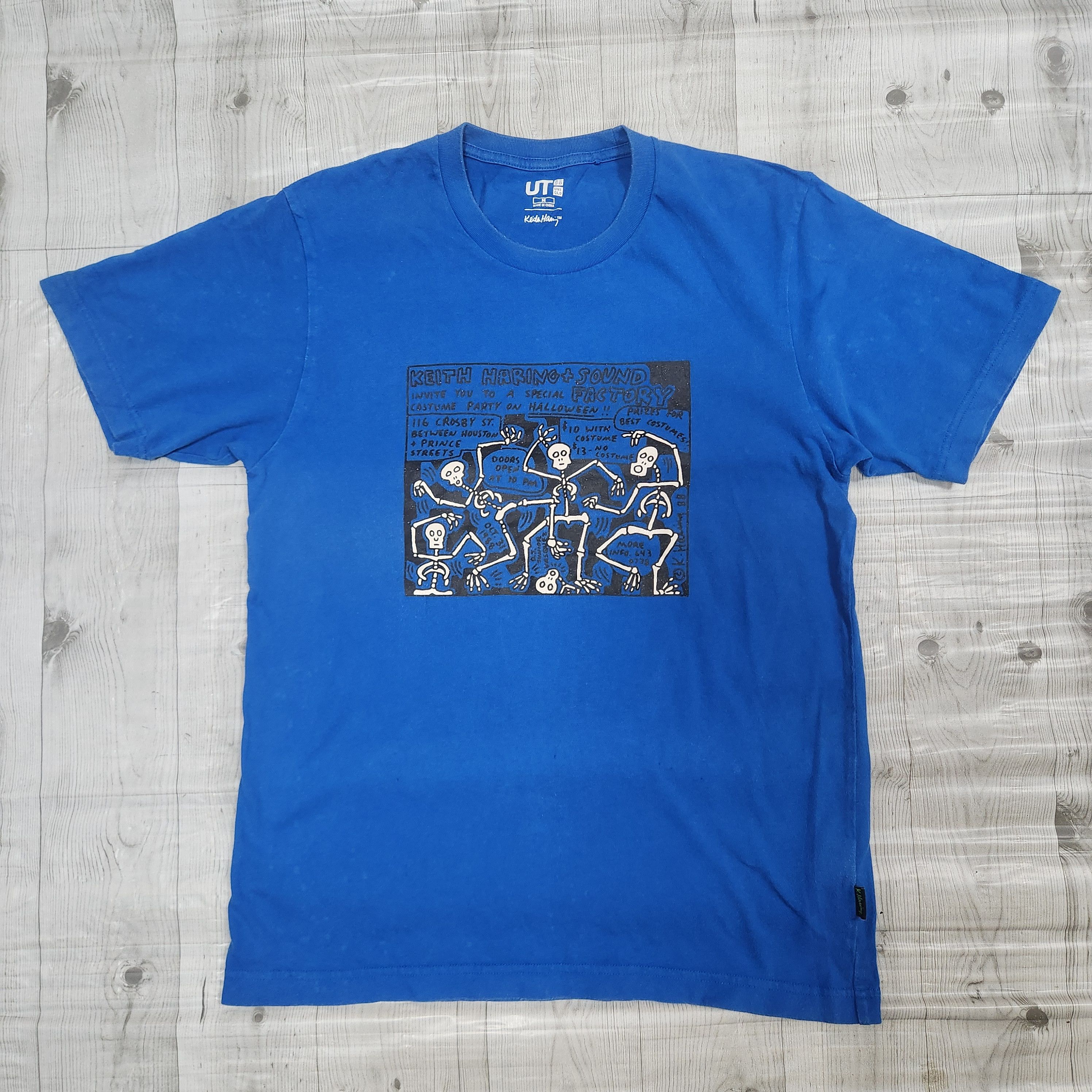 Keith Haring Keith Haring Skulls + Sound Factory TShirt Size US M / EU 48-50 / 2 - 1 Thumbnail