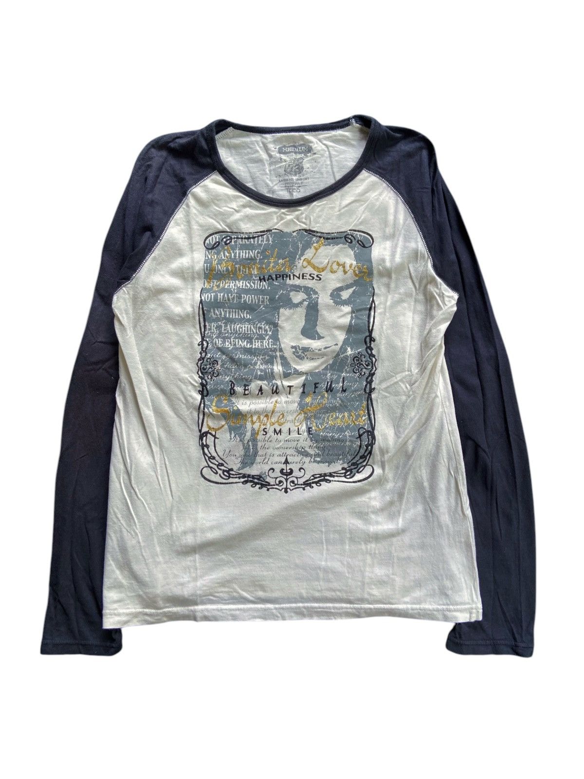 IKKA POEM RAGLAN LONG SLEEVE
