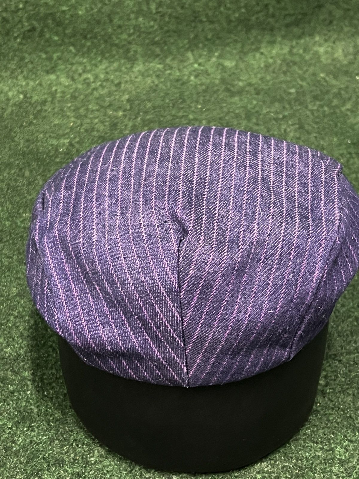 Vintage Vintage Pinstripe Newsboy Cap Size ONE SIZE - 3 Thumbnail