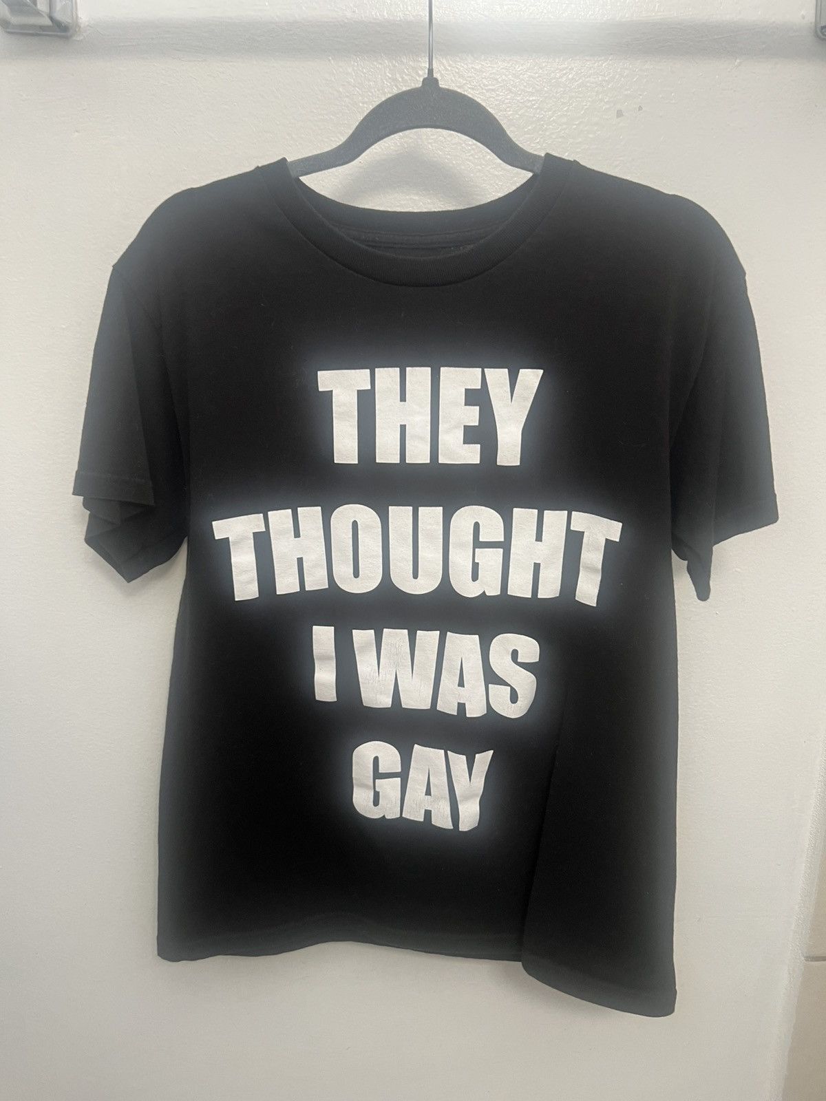 Other THEY THOUGHT I WAS GAY (Playboi Carti Lyric Tee) Size US M / EU 48-50 / 2 - 1 Thumbnail