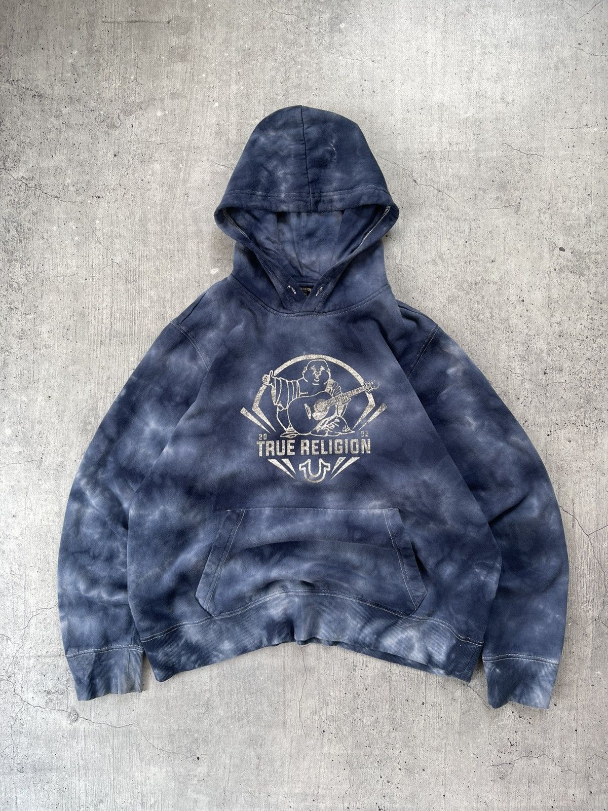 True Religion Vintage True Religion Hoodie Big Logo Japan Y2K Size US XL / EU 56 / 4 - 2 Thumbnail