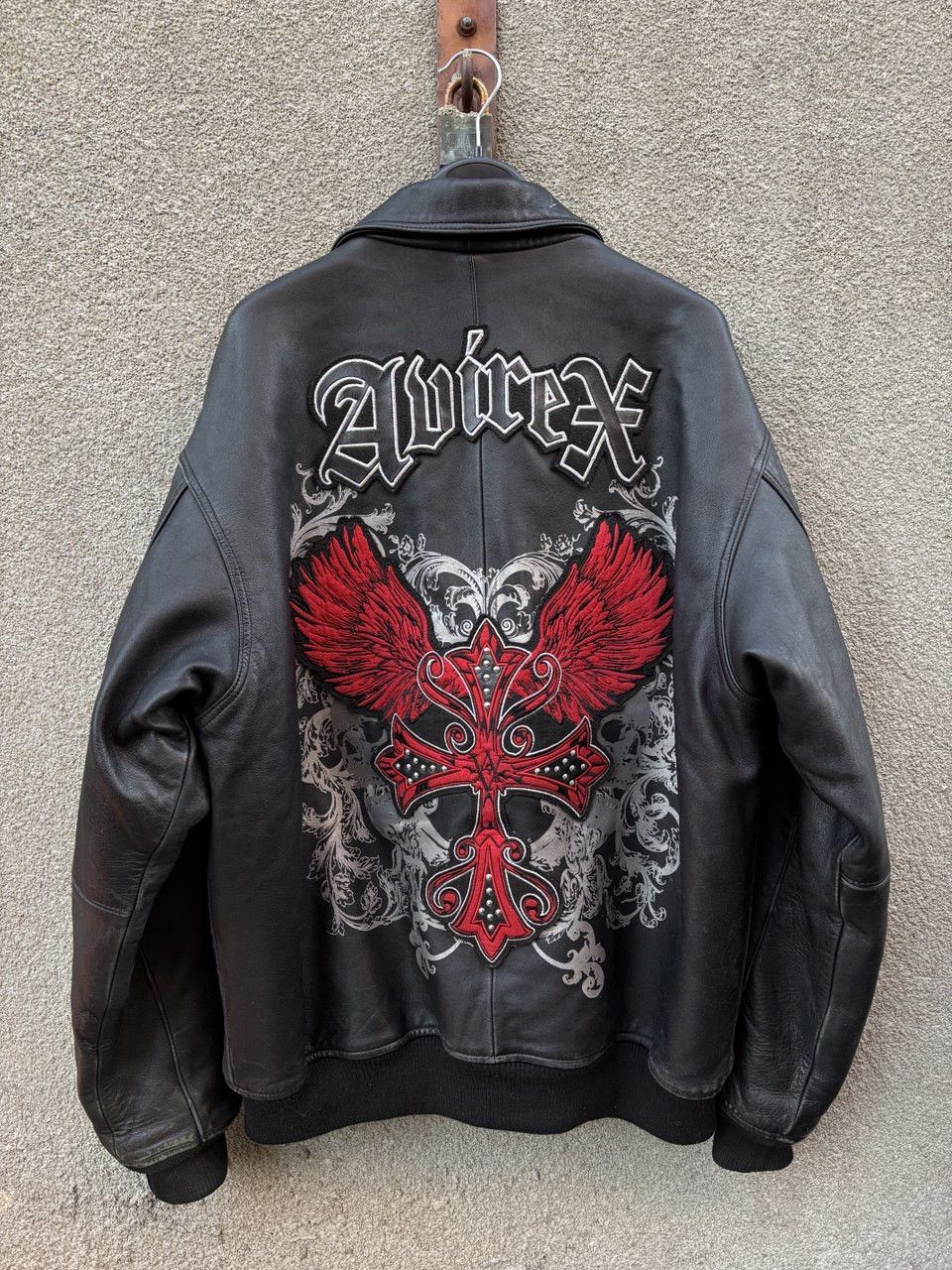 Avirex Avirex Vintage Leather Jacket Size US M / EU 48-50 / 2 - 1 Thumbnail