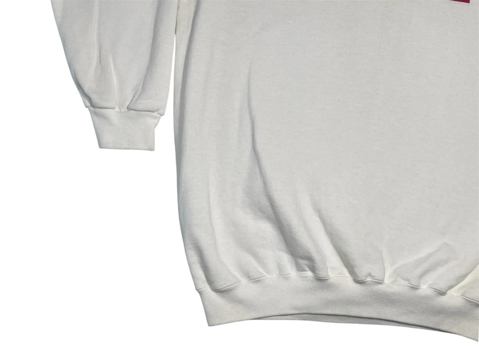 DKNY 1990s DKNY Donna Karen New York White Boxy USA Sweatshirt XL Size US XL / EU 56 / 4 - 3 Thumbnail