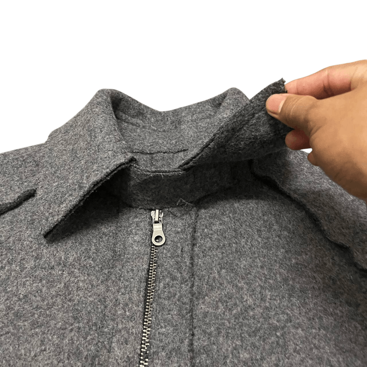 Hiroko Koshino Homme Vintage Hiroko Koshino Bis Wool Zipper Jacket Size US M / EU 48-50 / 2 - 7 Thumbnail