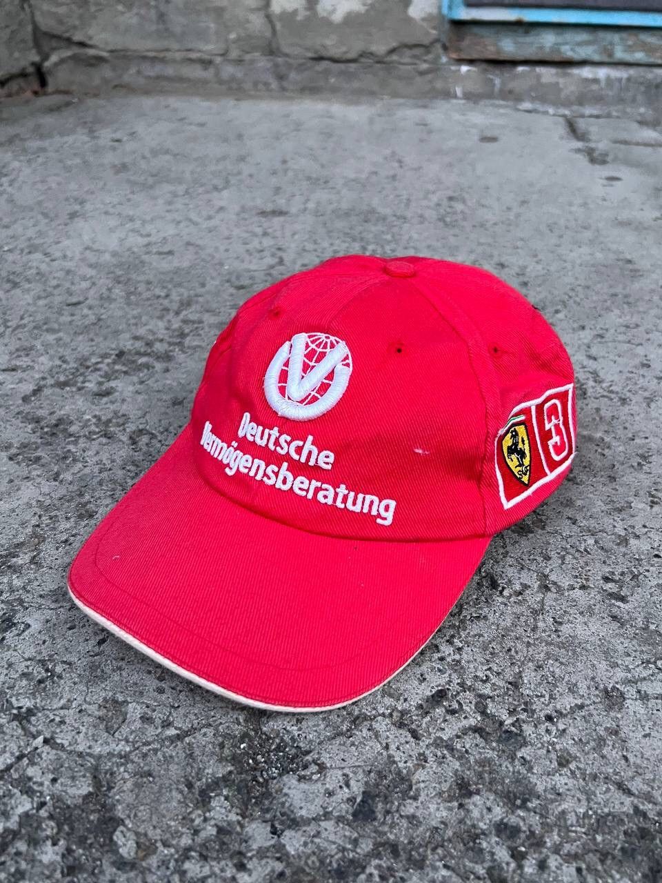 Ferrari × Vintage Vintage Ferrari Raicing F1 2000s Michael Schumacher Cap Hat Size ONE SIZE - 1 Thumbnail