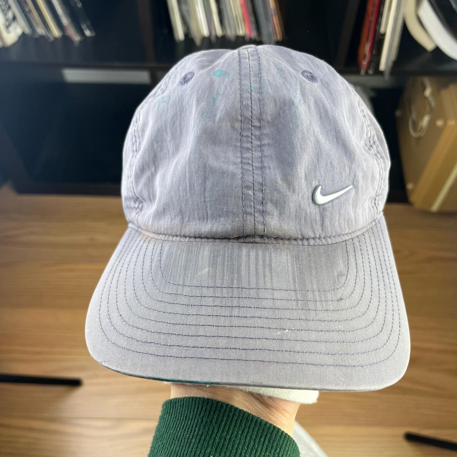 Nike Vintage 90s Nike Sun Faded Swoosh Strapback Hat Size ONE SIZE - 1 Thumbnail