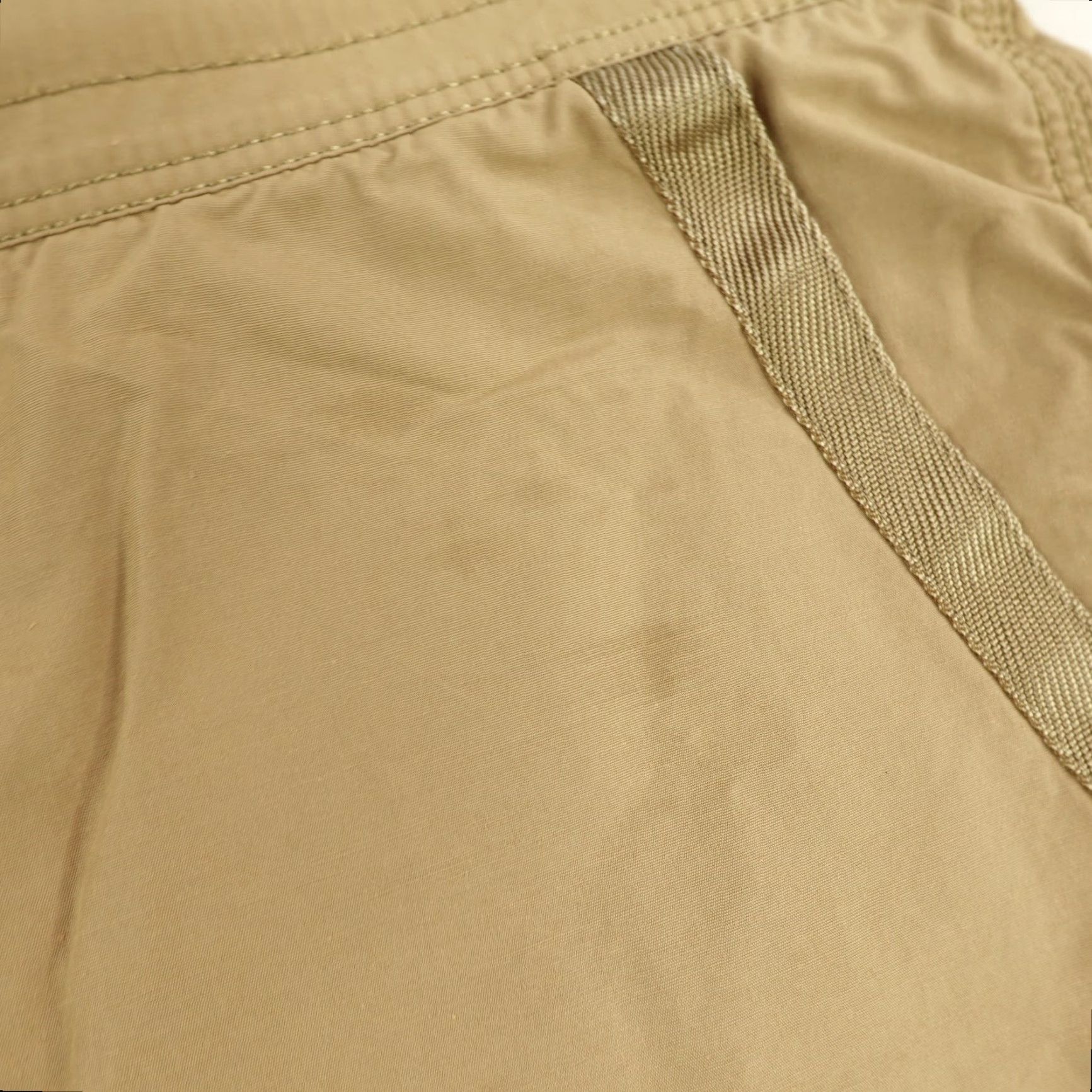 Ralph Lauren VINTAGE Ralph Lauren Cargo Shorts Mens XL Brown Performance Drawstring Outdoor Sports Size US 39 - 4 Thumbnail