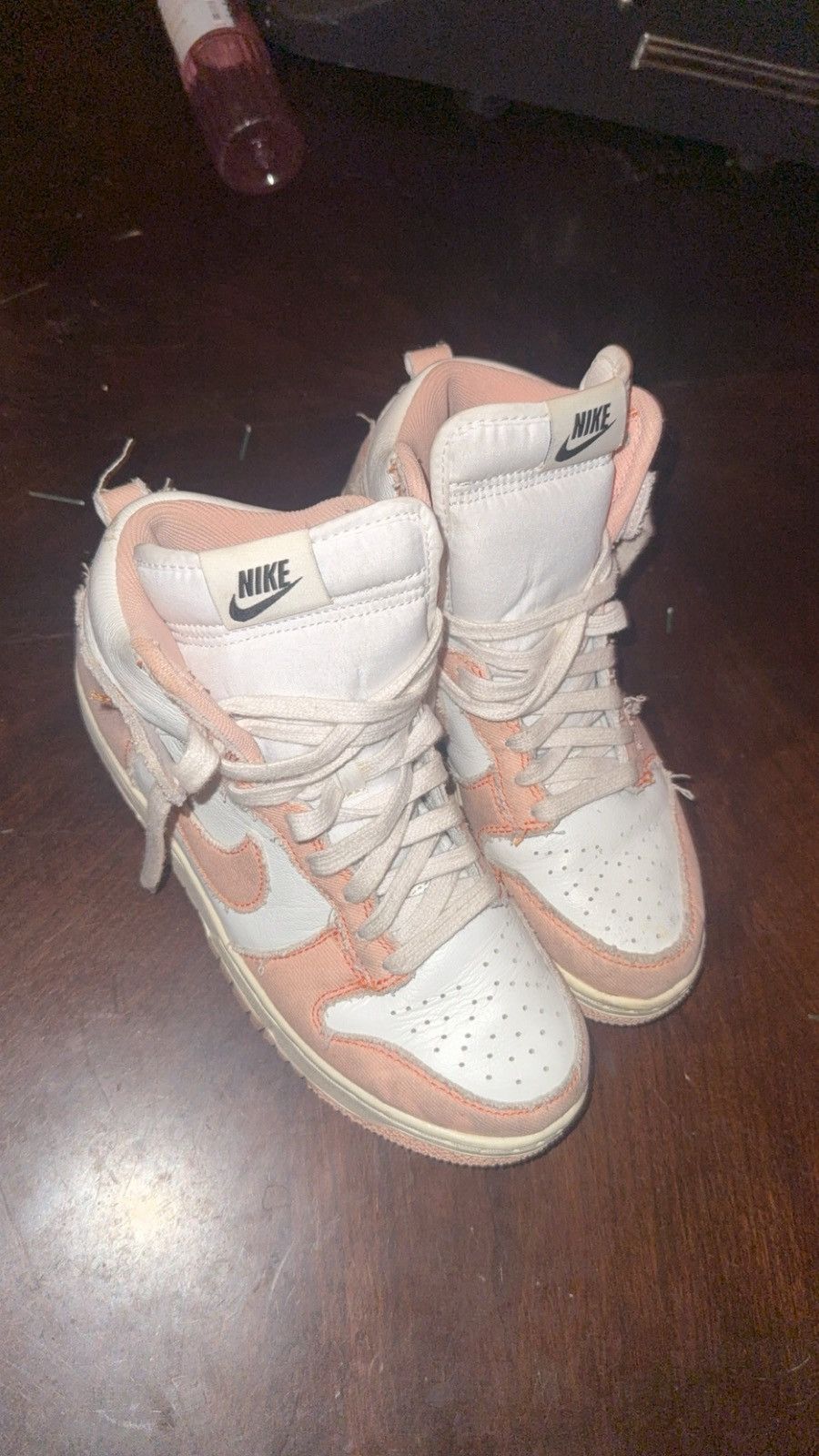 Nike Artic orange/ pink Nike Dunk high 1985 Size US 7 / IT 37 - 2 Thumbnail